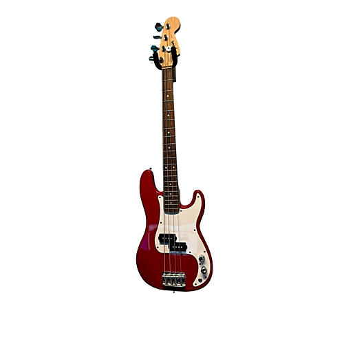 Squier Mini P Bass Electric Bass Guitar Candy Apple Red