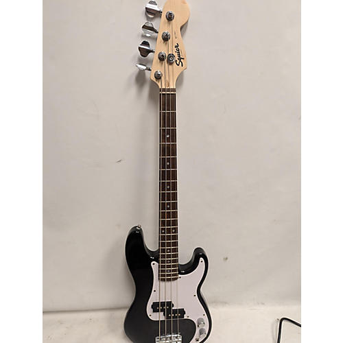 Squier Mini P Bass Electric Bass Guitar Black