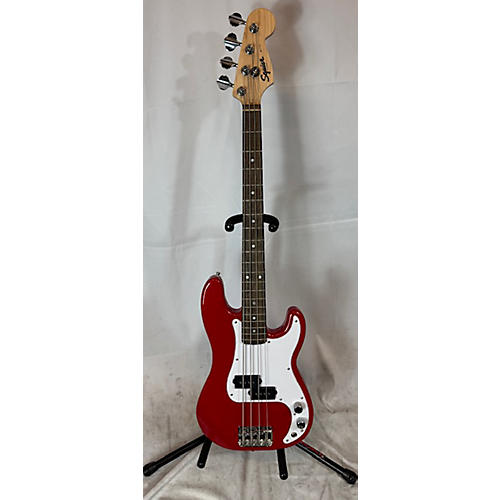 Squier Mini P Bass Electric Bass Guitar Dakota Red