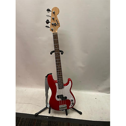 Squier Mini Precision Bass Electric Bass Guitar Dakota Red