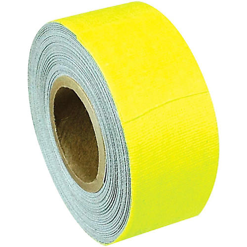 American Recorder Technologies Mini Roll Gaffers Tape 1 In x 8 Yards Florscent Colors Neon Yellow