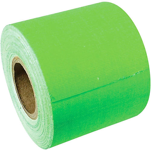 American Recorder Technologies Mini Roll Gaffers Tape 2 In x 8 Yards Flourescent Colors Neon Green