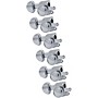 Grover Mini Roto-Grip Locking Rotomatics 505 Series Tuning Machines - Chrome 6-in-line, left-hand