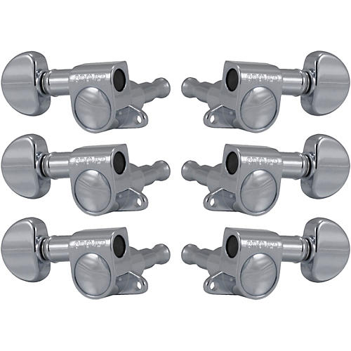 Grover Mini Rotomatics 205 Series Tuning Machines Chrome 3+3