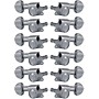 Grover Mini Rotomatics 205 Series Tuning Machines Chrome 6+6