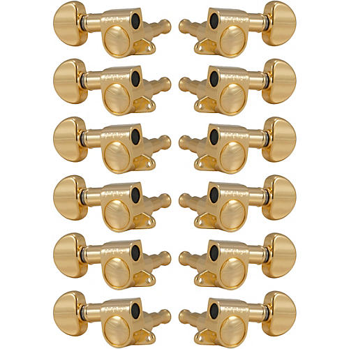 GROVER Mini Rotomatics 205 Series Tuning Machines Gold 6+6