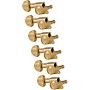 GROVER Mini Rotomatics 205 Series Tuning Machines Gold Reverse 6-in-line