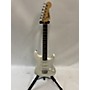 Used Squier Mini Stratocaster Solid Body Electric Guitar Alpine White