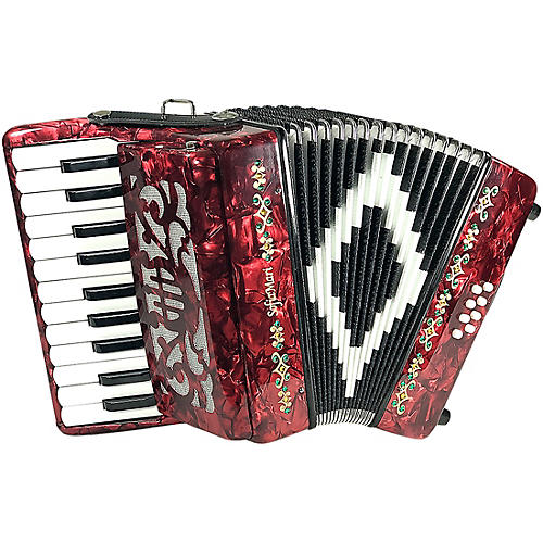 SofiaMari Mini Traveler Accordion - Red Pearl Condition 1 - Mint