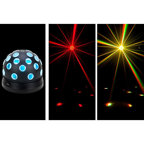 Mini Tri Ball II Rotating LED Color Ball