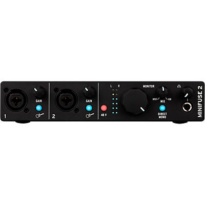 Arturia MiniFuse 2 USB-C Audio Interface - Black