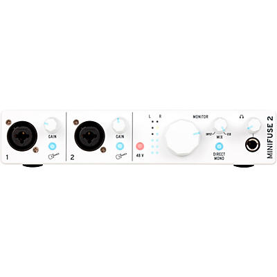 Arturia MiniFuse 2 USB-C Audio Interface - White