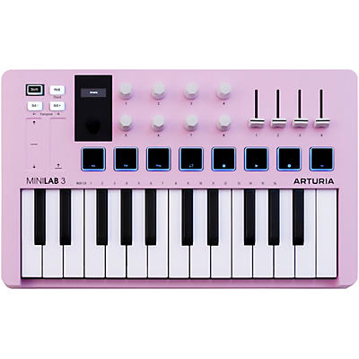 Arturia MiniLab 3 25-Key Hybrid Keyboard Controller -