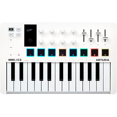 Arturia MiniLab 3 25-Key Hybrid Keyboard Controller -