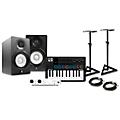 Arturia MiniLab 3 25 Slim-key Controller with Minifuse 2 USB Audio Interface and Yamaha HS5 5-inch Studio Monitor Pair Bundle (Stands/Cables Included) WhiteBlack