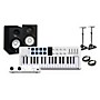Arturia MiniLab 3 37-Key Controller Bundle With Minifuse 2 Interface, Yamaha HS5 Monitor Pair and Stands/Cables - White