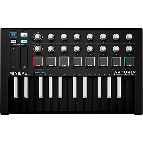 Arturia MiniLab MkII Mini Hybrid Keyboard Controller Inverted