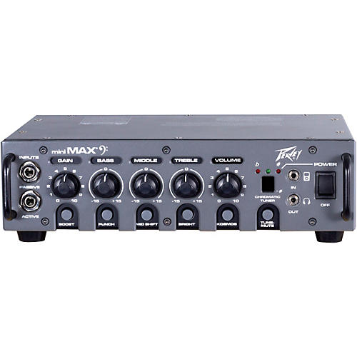 Peavey MiniMAX 500W Bass Amp head Black