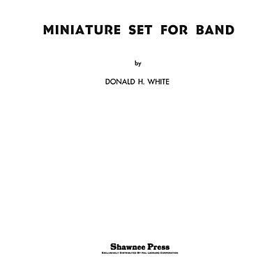 Shawnee Press Miniature Set for Band Concert Band Arranged by Donald