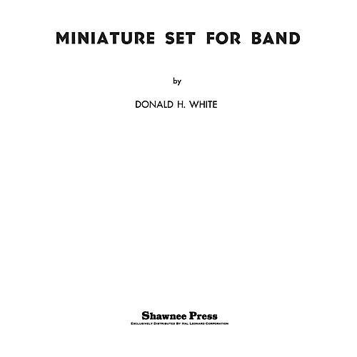Shawnee Press Miniature Set for Band Concert Band Arranged by Donald