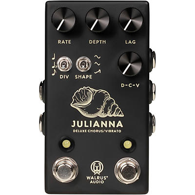 Walrus Audio Minimal Series Julianna Stereo Analog Chorus/Vibrato Pedal -