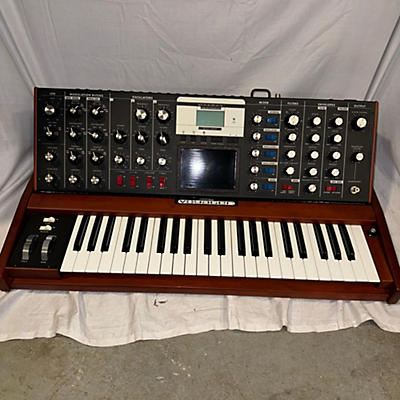 Moog Minimoog Voyager Select Series 44-Key Mono Synth Cherry Wood Cabinet Synthesizer