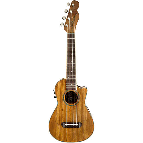 Mino'Aka Koa Cutaway Concert Acoustic-Electric Ukulele