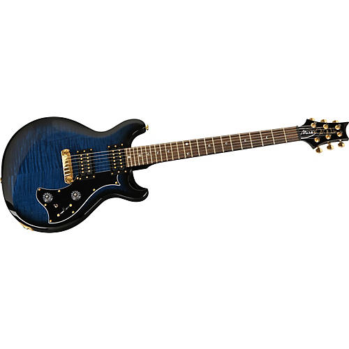 Mira Flame Maple Top, Wide-Thin Neck with Moon Inlays and Gold Hardware Electric Guitar