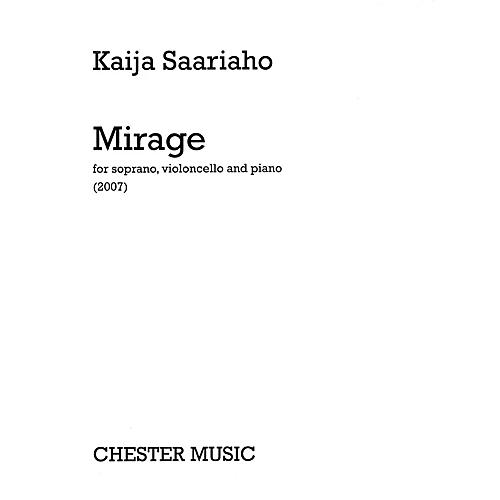 Mirage (Soprano, Violoncello, and Piano) Music Sales America Series Softcover Composed by Kaija Saariaho