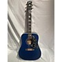 Used Gibson Miranda Lambert Bluebird Signature Acoustic Electric Guitar Bluebonnet