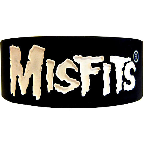 Misfits Skull Rubber Wristband