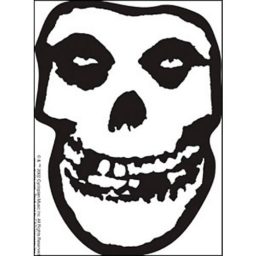 Download C&D Visionary Misfits Skull Sticker | Musician's Friend