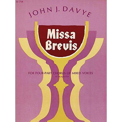 Associated Missa Brevis (SATB) SATB composed by John Dayve