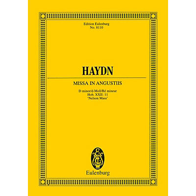 Eulenburg Missa in Angustiis ('Nelson Mass') Study Score Series Softcover Composed by Joseph Haydn