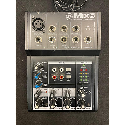 Mackie Mix 5 Unpowered Mixer