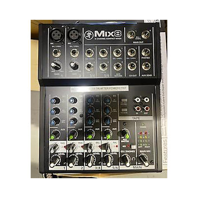 Mackie Mix 8 Unpowered Mixer