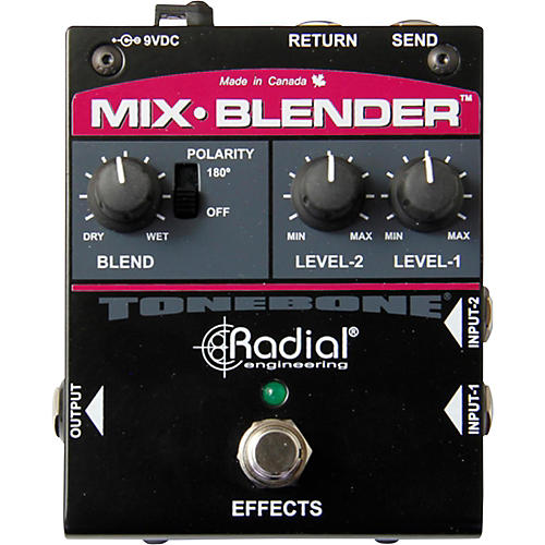 Mix-Blender Dual Input Guitar With Effect Loop Pedal