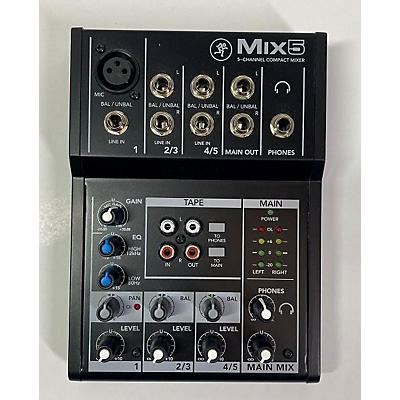 Mackie Mix5 Unpowered Mixer