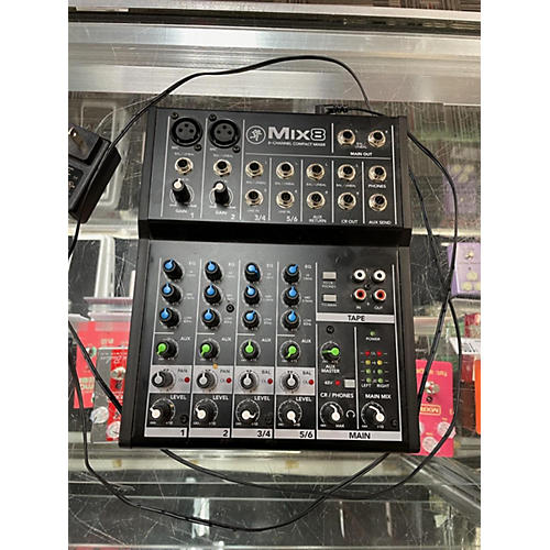 Mackie Mix8 8-channel Compact Mixer Unpowered Mixer