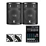 Mackie Mix8 Mixer and Kustom HiPAC Speakers 10