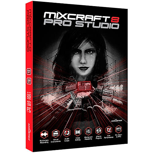 Mixcraft 8 Pro Studio Academic Edition - Box