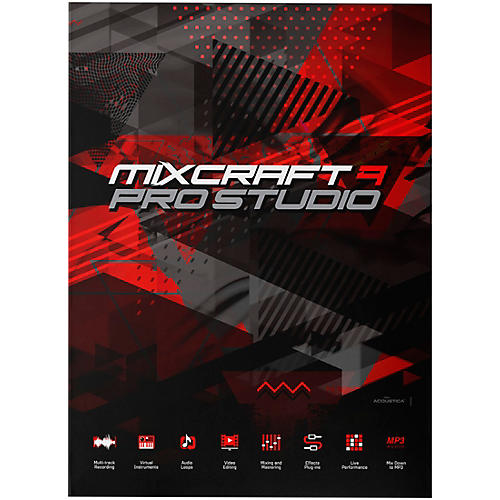 Acoustica Mixcraft 9 Pro Studio / Professional Multi-Track Recording Suite (Download)