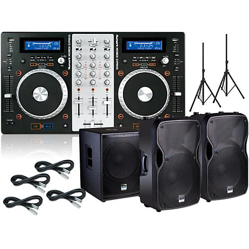 Mixdeck Express Bundle with Alto TS112A Speakers