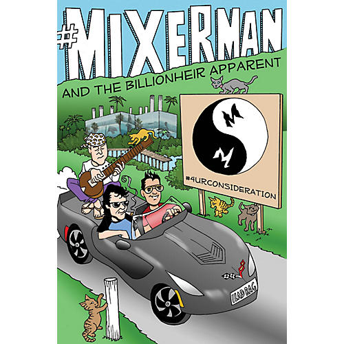 #Mixerman and the Billionheir Apparent Book Series Hardcover Written by Mixerman