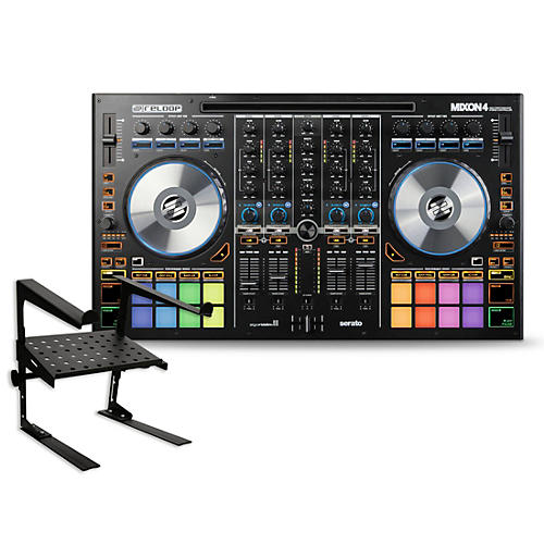 Mixon 4 DJ Controller with Laptop Stand