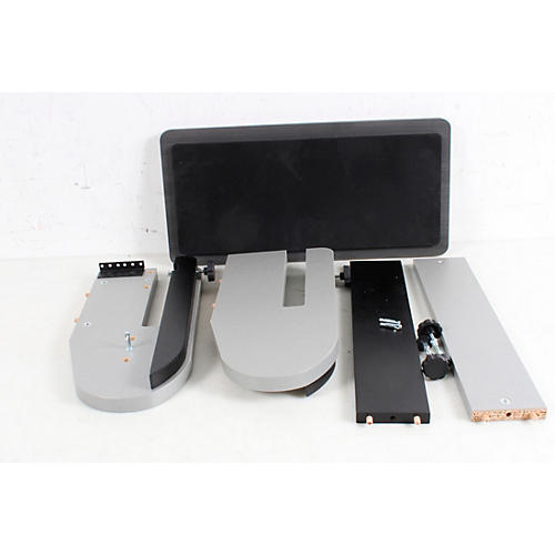 Zaor Miza Griprack 2-Space Desktop Rack Condition 3 - Scratch and Dent Titanium/Wenge 194744333439