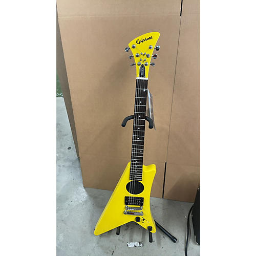 Epiphone Mo Baby Solid Body Electric Guitar Yellow