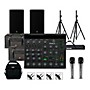 Mackie MobileMix 8-Channel USB-Powerable Mixer With Pair of Thrash212 GO Speakers, Roadrunner Bags, e 835 Microphones, Stands & Cables