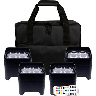 ColorKey MobilePar Mini Hex 4 Bundle 4-Pack With Carrying Case