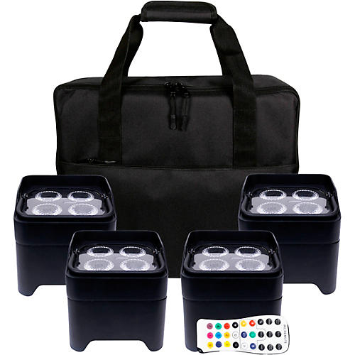 ColorKey MobilePar Mini Hex 4 Bundle 4 Pack with Carrying Case